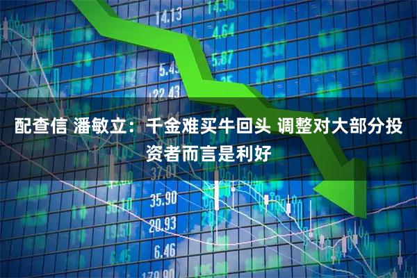 配查信 潘敏立：千金难买牛回头 调整对大部分投资者而言是利好